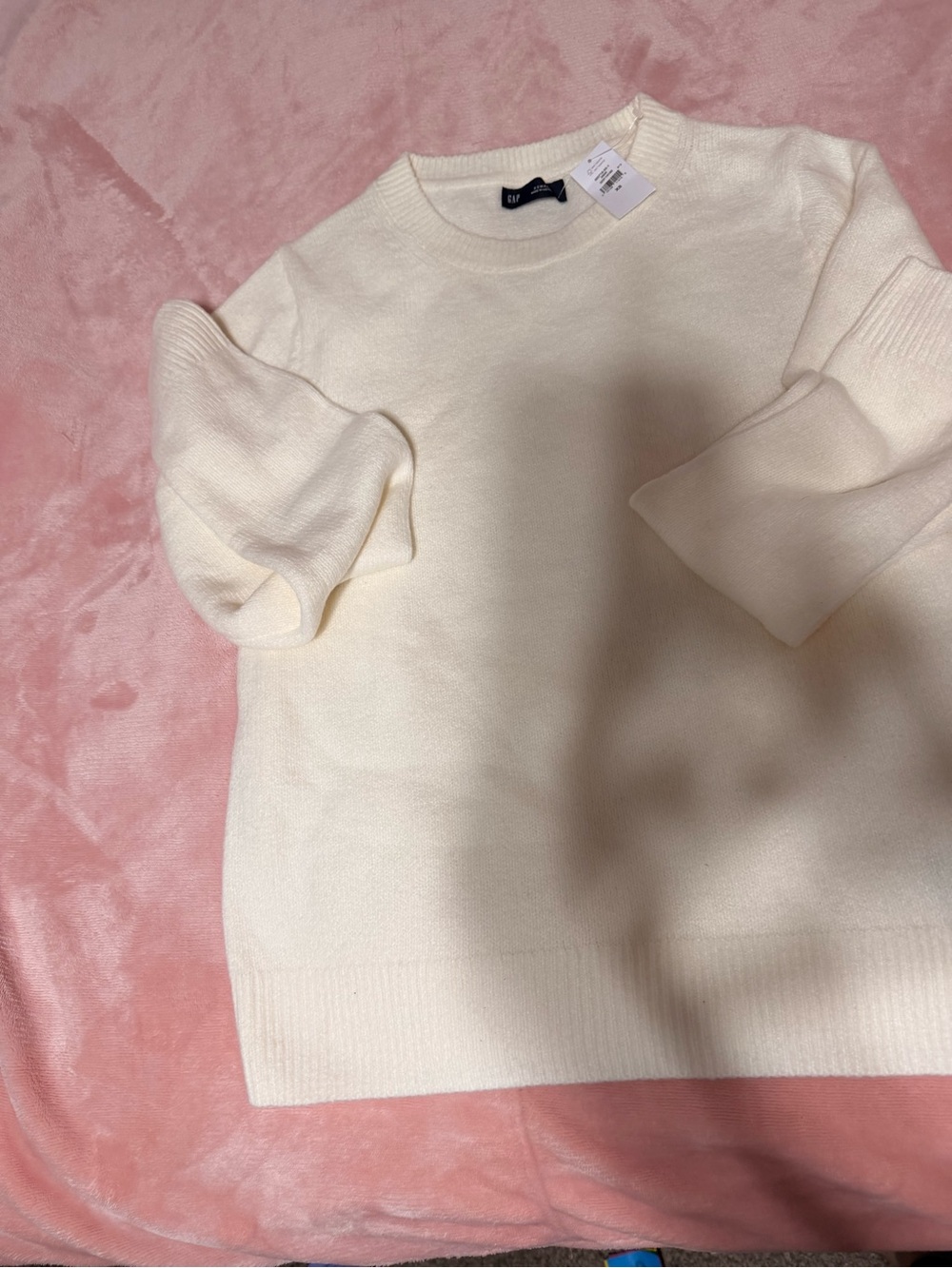 GAP Ivory Crewneck Sweater - Picture 3 of 3